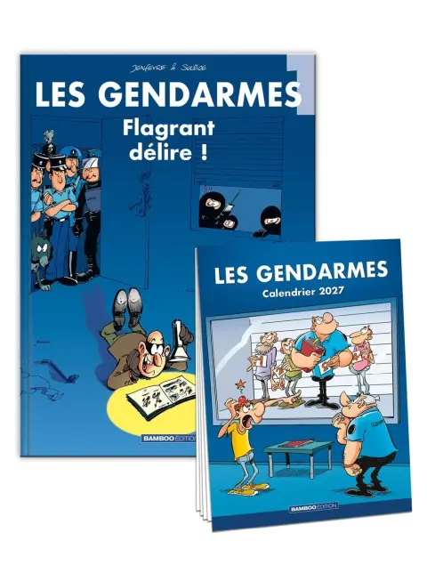 Couverture de l'album Les Gendarmes Tome 1 Flagrant délire !