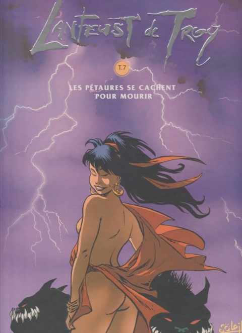 Couverture de l'album Lanfeust de Troy Tome 7 Les pétaures se cachent pour mourir
