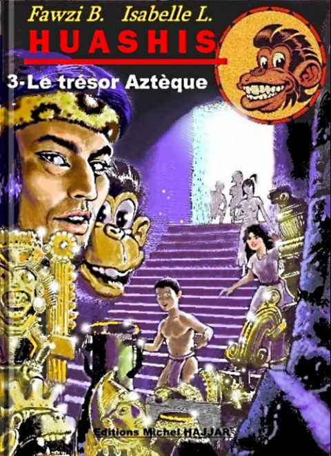 Couverture de l'album Huashis Tome 3 Le trésor aztèque