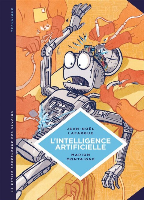 Couverture de l'album La Petite Bédéthèque des Savoirs Tome 1 L'Intelligence artificielle - Fantasmes et réalités