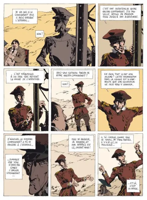 Planche de l'album Dans la colonie pénitentiaire