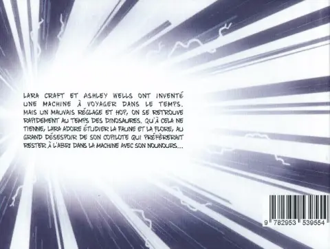 Verso de l'album Relous vers le futur Retour au crétincé