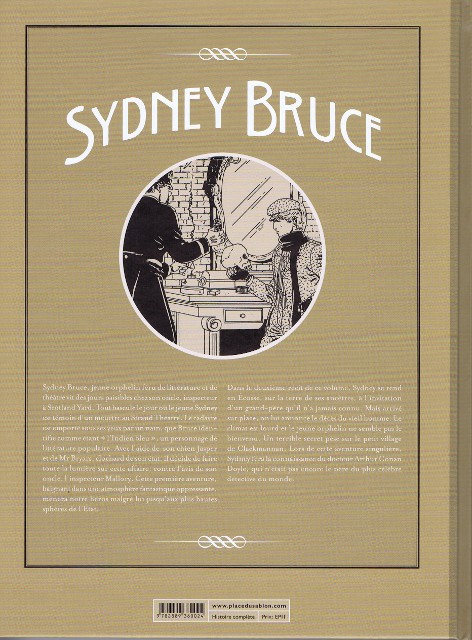 Verso de l'album Sydney Bruce