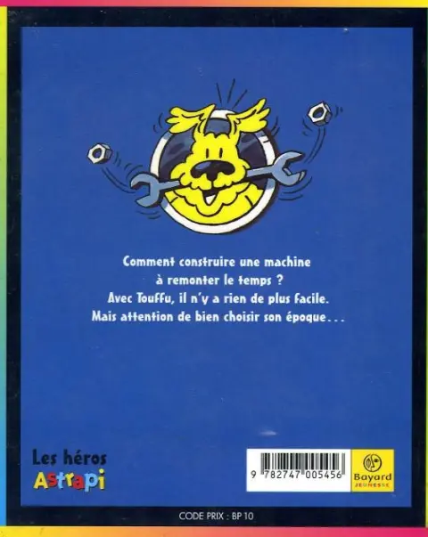 Verso de l'album Touffu 3ème Série - Poche Tome 8 T'as tout ton temps !