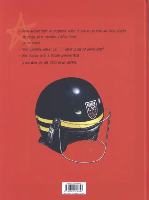 Verso de l'album Unité Combattante Trudaine