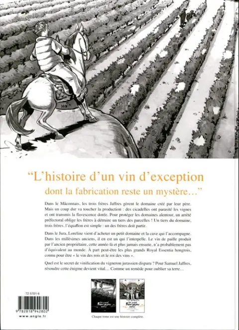 Verso de l'album Un grand Bourgogne oublié Tome 2 Quand viennent les cicadelles...