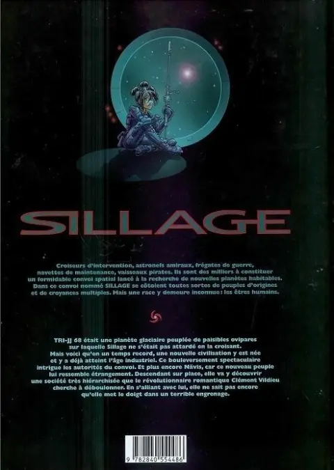 Verso de l'album Sillage Tome 3 Engrenages