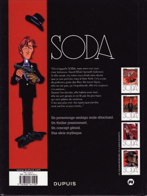 Verso de l'album Soda Intégrale Volume 3