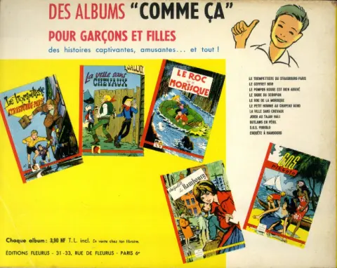 Verso de l'album Sylvain et Sylvette Tome 55 La bonne soupe