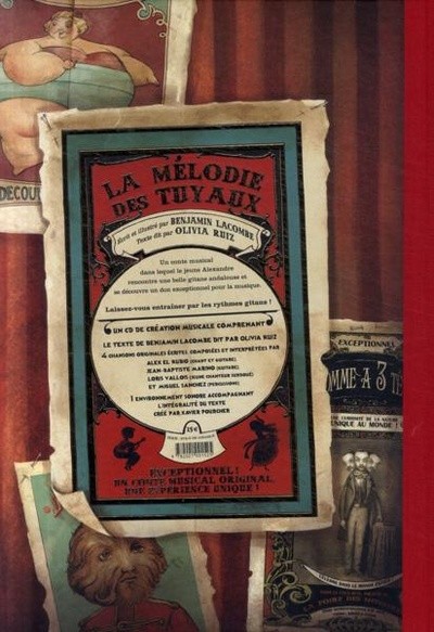 Verso de l'album La mélodie des tuyaux