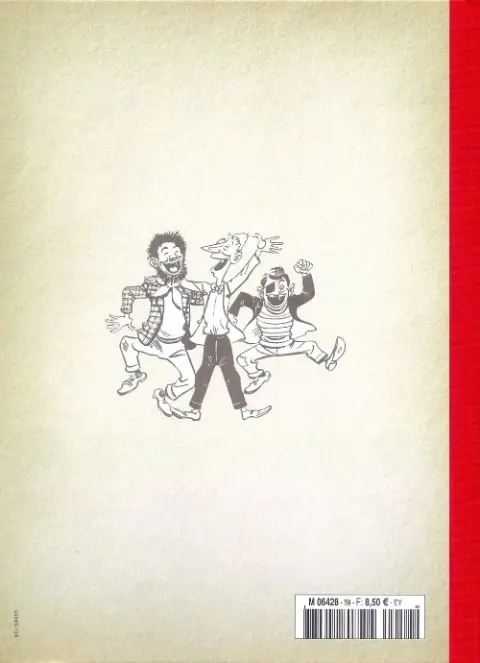 Verso de l'album Les Pieds Nickelés - La collection Tome 60 Sur les bords de la Riviera