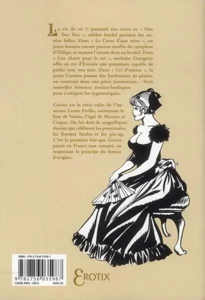 Verso de l'album Casino Volume 4