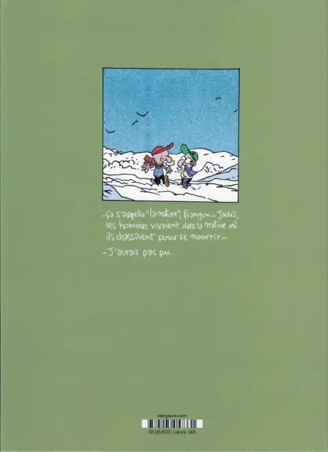 Verso de l'album Le Retour à la terre Tome 1 La vrai vie