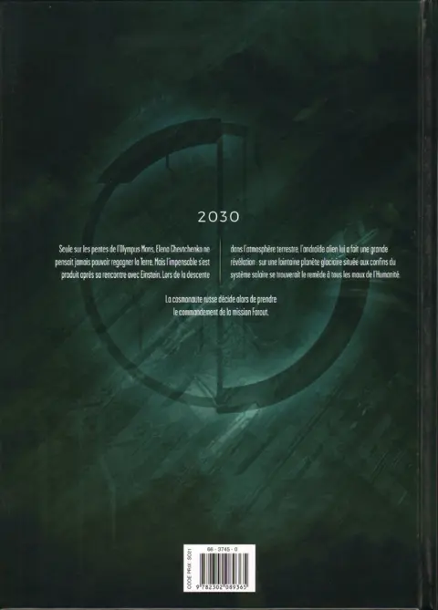 Verso de l'album Olympus Mons Tome 7 Mission Farout