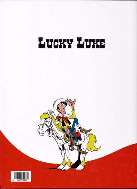 Verso de l'album Lucky Luke Tome 36 Western Circus
