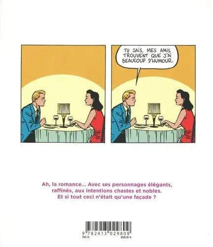 Verso de l'album Romance