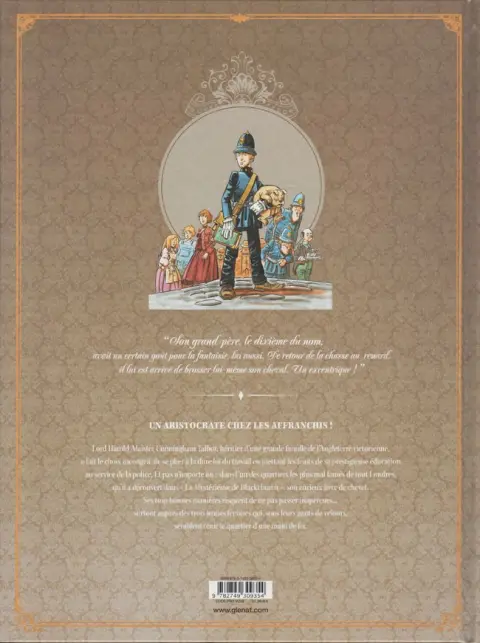 Verso de l'album Lord Harold, douzième du nom Tome 2 Trois petites souris