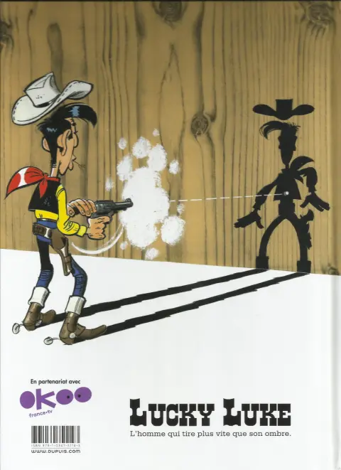 Verso de l'album Lucky Luke Tome 23 Les Dalton courent toujours