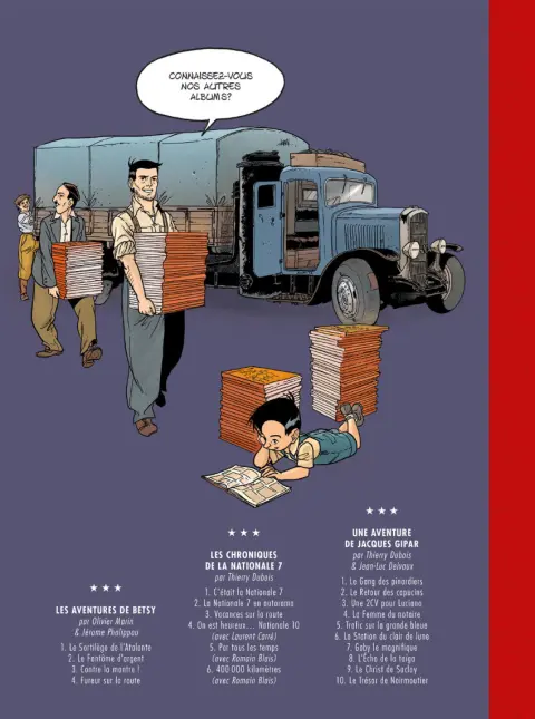 Verso de l'album Le merlu Tome 3 Les Routes de la victoire