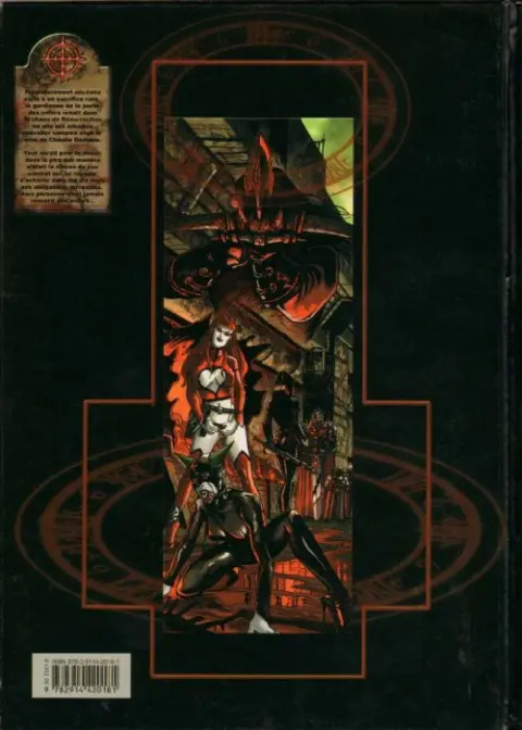 Verso de l'album Claudia chevalier vampire Tome 2 Femmes Violentes