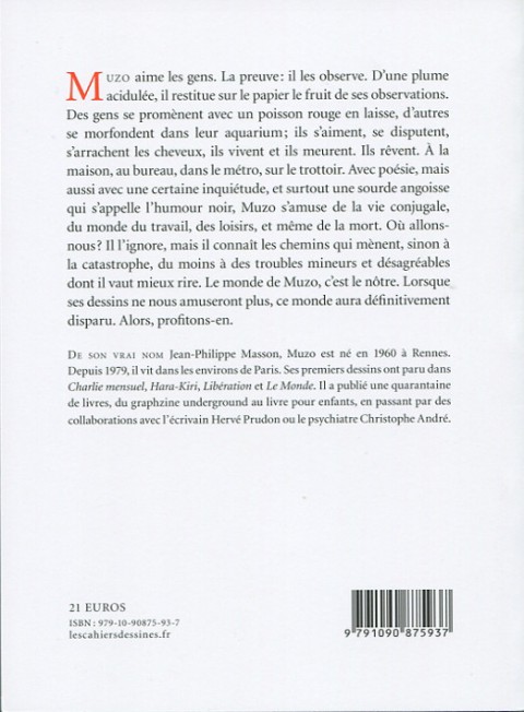 Verso de l'album Les gens