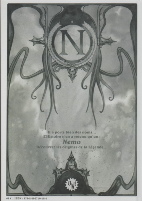 Verso de l'album Alias Nemo 1 Prince Dakkar