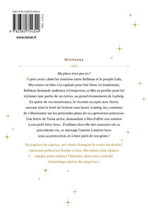 Verso de l'album Tearmoon Empire Story 7