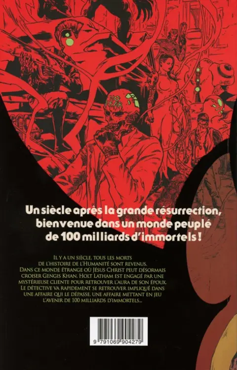 Verso de l'album 100 milliards d'immortels Omnis Obscura