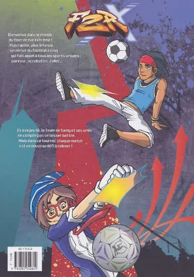 Verso de l'album Foot 2 rue - Extreme Tome 1 Frères malgré eux