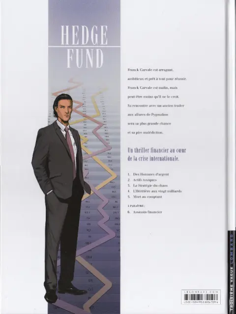 Verso de l'album Hedge Fund Tome 5 Mort au comptant