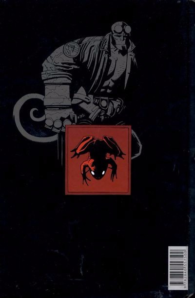 Verso de l'album Hellboy Tome 1 Les Germes de la destruction