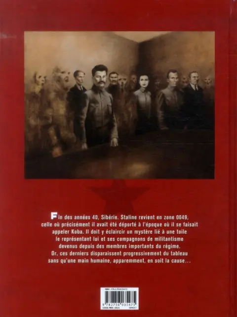 Verso de l'album Koba