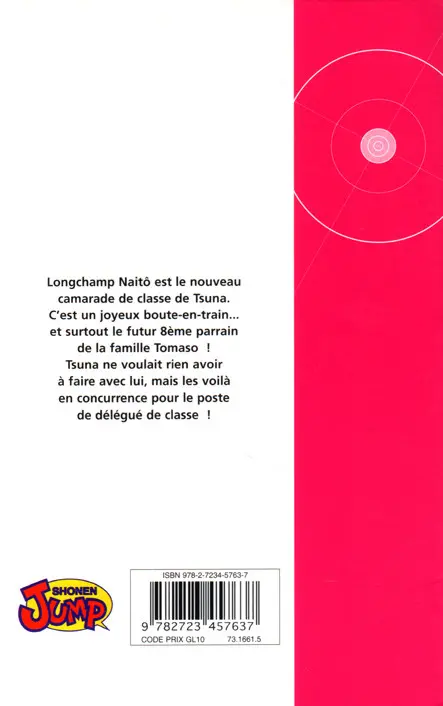 Verso de l'album Mon prof le tueur - Reborn ! 6 Le boute-en-train débarque !