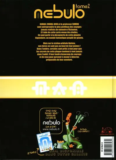 Verso de l'album Nébulo Tome 2