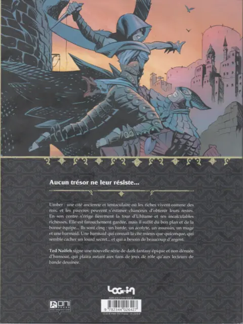 Verso de l'album Night's Dominion Volume 1