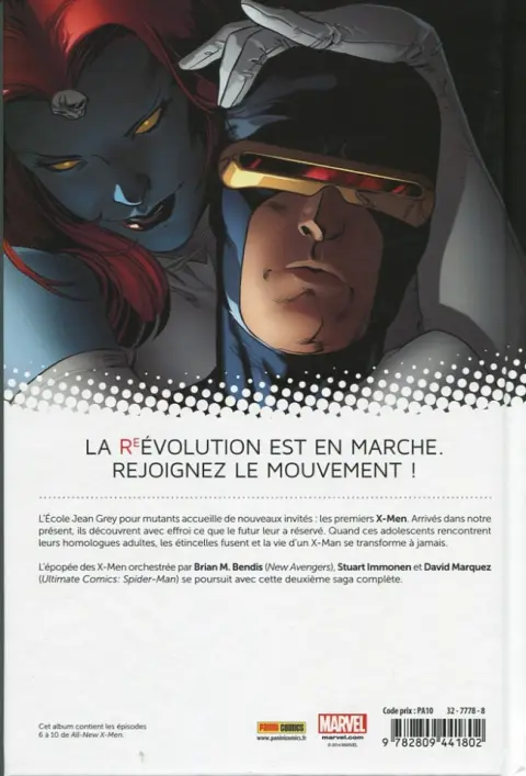 Verso de l'album All-New X-Men Tome 2 Choisis ton camp
