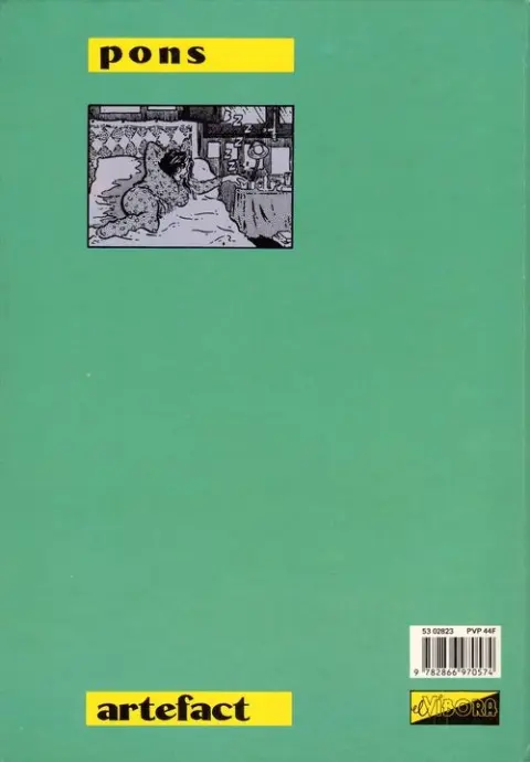 Verso de l'album Porno criminel