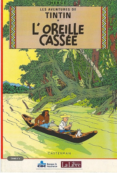 Couverture de l'album Tintin - Publicités Tome 6 L'Oreille cassée (1)