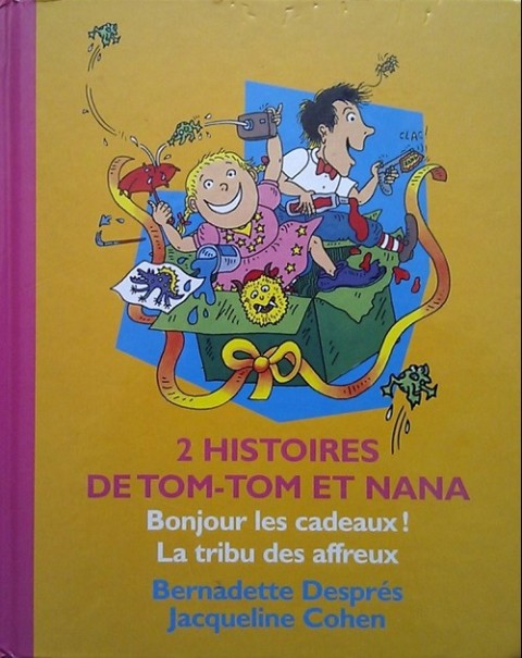 Couverture de l'album Tom-Tom et Nana Double Album Tome 7 Bonjour les cadeaux / la tribu des affreux