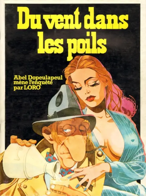 Couverture de l'album Abel Dopeulapeul / Abe le privé Tome 1 Du vent dans les poils