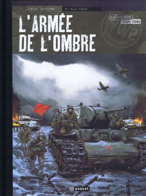 Couverture de l'album L'Armée de l'Ombre Tome 3 Terre brûlée