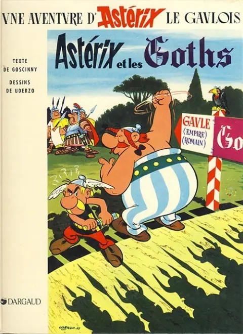 Couverture de l'album Astérix Tome 3 Astérix et les Goths