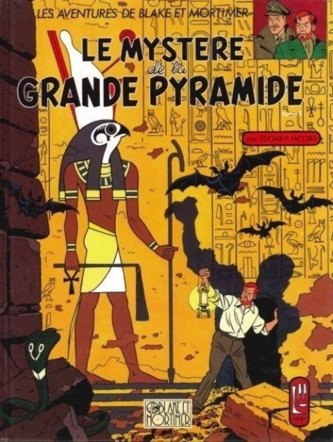 Couverture de l'album Blake et Mortimer Tome 4 Le Mystère de la Grande Pyramide - Tome 1