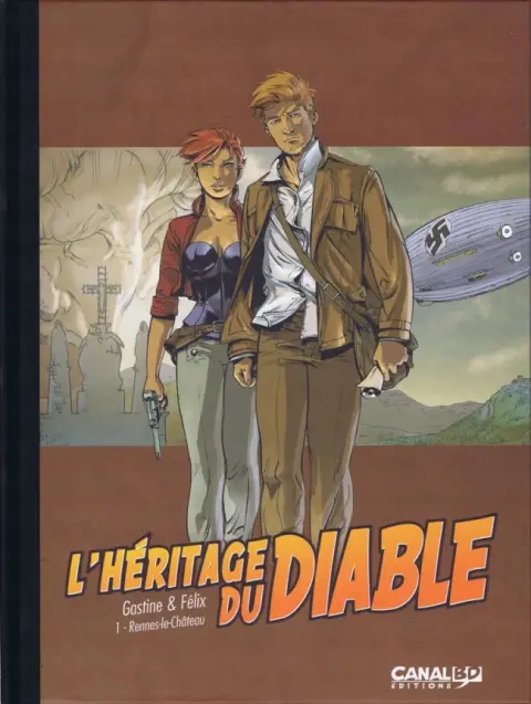 Couverture de l'album L'Héritage du Diable Tome 1 Rennes-le-Château