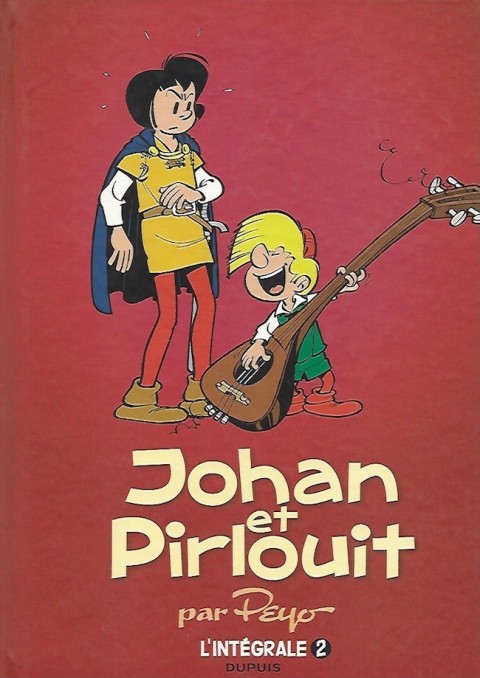 Couverture de l'album Johan et Pirlouit Intégrale Tome 2 Sortilèges et enchantements