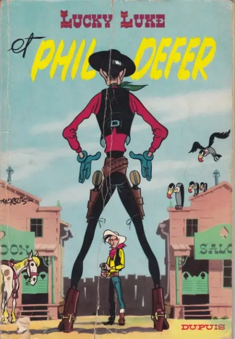 Couverture de l'album Lucky Luke Tome 8 Lucky Luke et Phil Defer