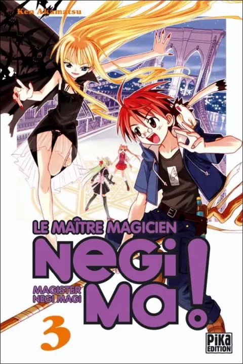 Couverture de l'album Negima ! - Le Maître Magicien 3