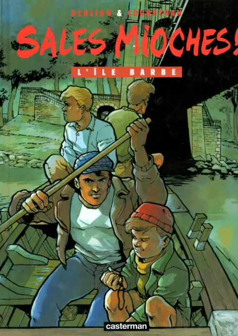 Couverture de l'album Sales mioches ! Tome 2 L'île barbe