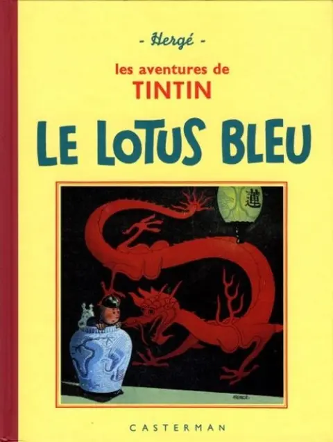 Couverture de l'album Tintin Tome 5 Le Lotus Bleu