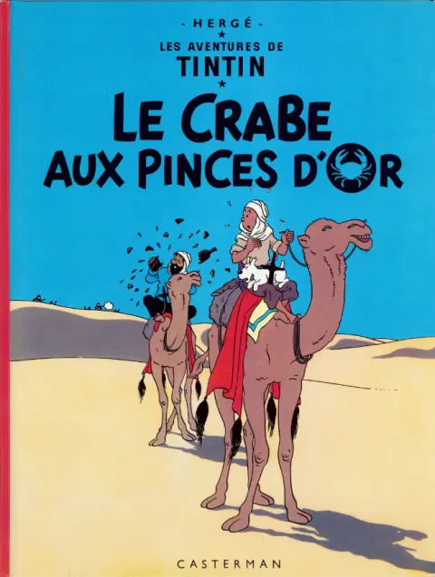 Couverture de l'album Tintin Tome 9 Le crabe aux pinces d'or